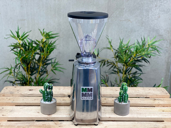 Mazzer Super Jolly Automatic Coffee Grinder - Polished Chrome