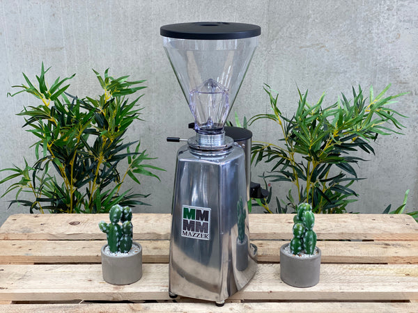 Mazzer Super Jolly Automatic Coffee Grinder - Polished Chrome