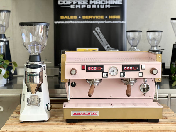 La Marzocco Linea Classic AV 2 Group Coffee Machine & Mazzer Major V Electronic Coffee Grinder Package