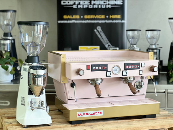 La Marzocco Linea Classic AV 2 Group Coffee Machine & Mazzer Major V Electronic Coffee Grinder Package