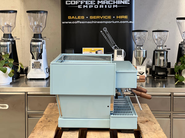 La Marzocco Linea Classic AV 2 Group Coffee Machine - Horizon Blue