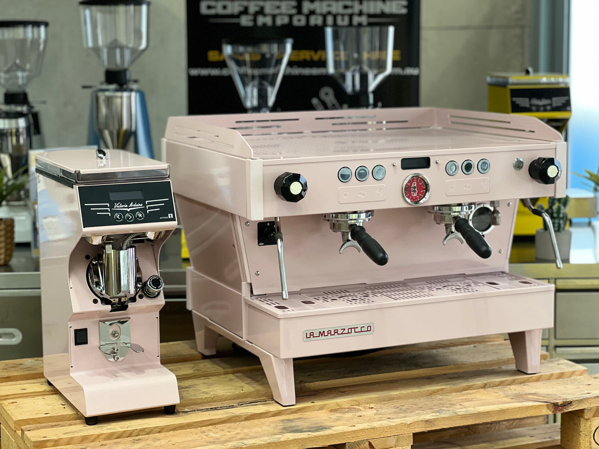 La Marzocco PB ABR 2 Group Coffee Machine & Victoria Arduino Mythos On