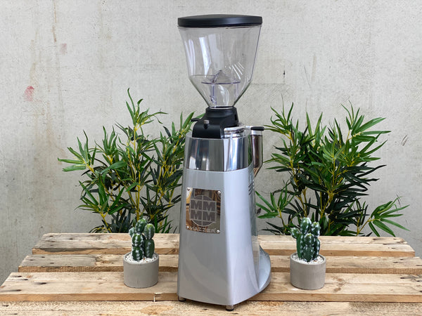Brand New Mazzer Robur S Electronic Coffee Grinder - Silver