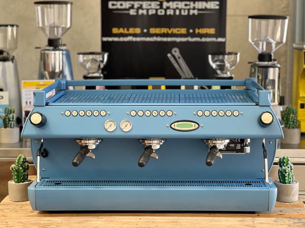La Marzocco GB5 3 Group Coffee Machine - Wedgewood Blue