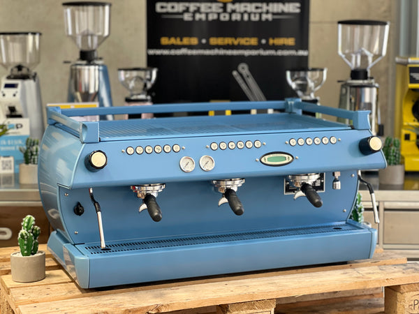 La Marzocco GB5 3 Group Coffee Machine - Wedgewood Blue