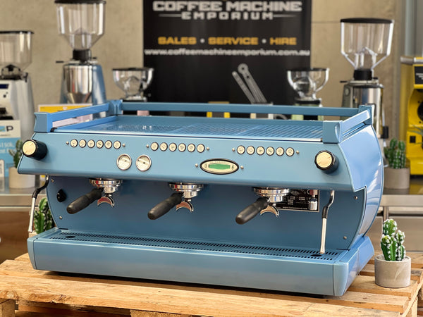 La Marzocco GB5 3 Group Coffee Machine - Wedgewood Blue