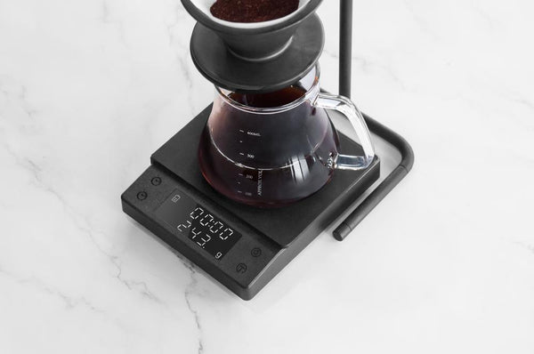 Tiamo CT2000 digital scale with timer -  Black
