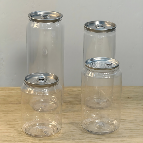 Plastic PET cans