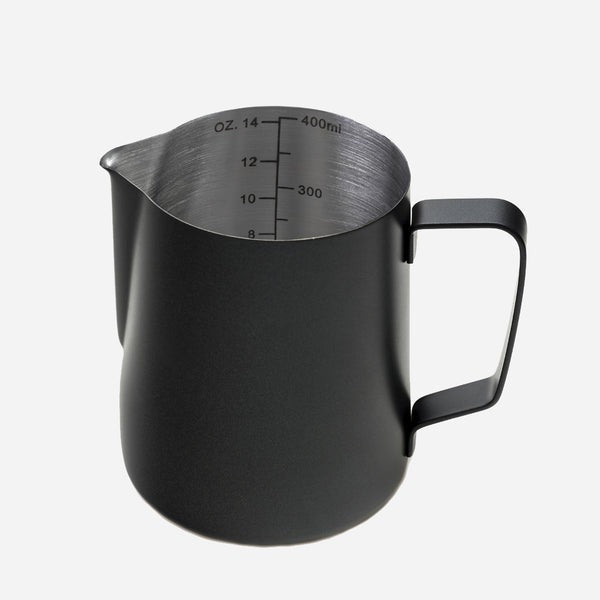 Barista Progear Commercial Stainless Steel Milk Jug  Black Coffee Machine Emporium Australia