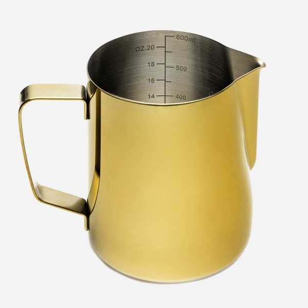 Barista Progear Stainless Steel Milk Jug Gold Coffee Machine Emporium Australia