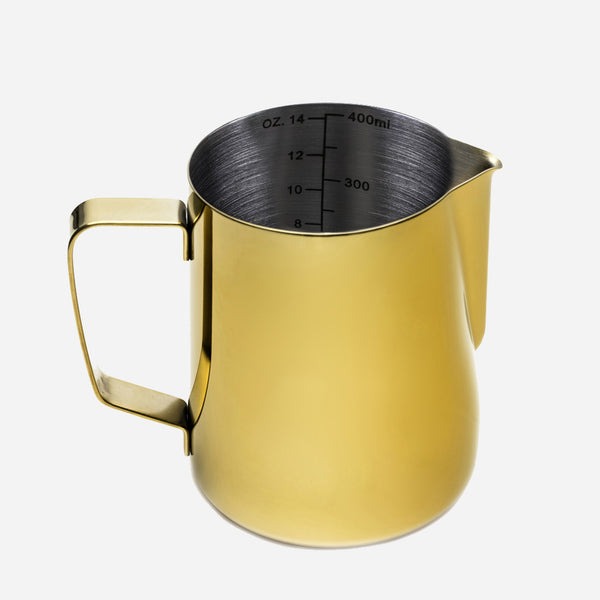 Barista Progear Commercial Stainless Steel Milk Jug – Gold