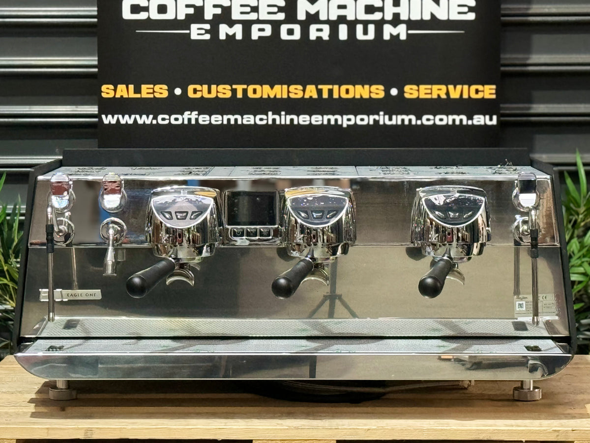 Custom Victoria Arduino Machine Brand New Victoria Arduino Eagle One 3 Group Espresso Machine - Black ...