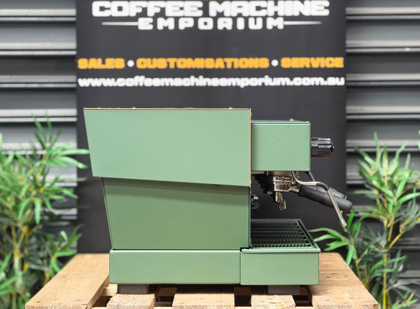 Brand New La Marzocco Linea Classic S 3 Group Commercial Coffee Machine - Olive Green