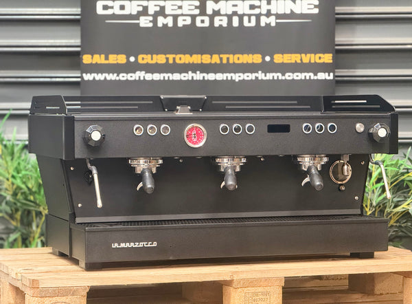 Brand New La Marzocco Linea PB 3 Group Commercial Espresso Coffee Machine - Mannix Black