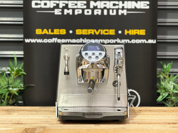 Brand New Faemina GTi 1 Group Coffee Machine - Urban Matte Black