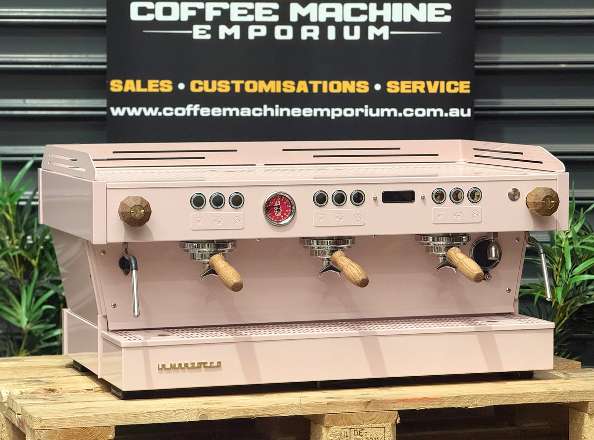 Dusty Machine La Marzocco Linea PB 3 Group Commercial Espresso Machine - Dusty Pink ...