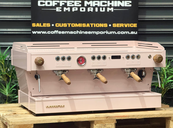 La Marzocco Linea PB 3 Group Commercial Espresso Machine - Dusty Pink