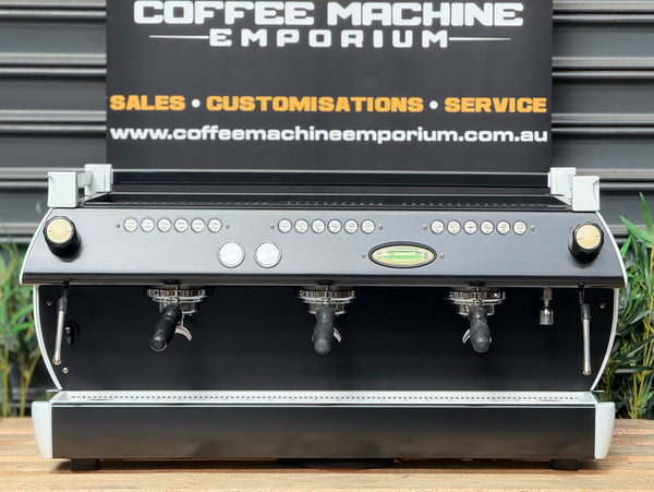 La Marzocco GB5 3 Group Commercial Espresso Machine - White & Black
