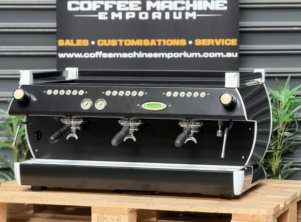 La Marzocco GB5 3 Group Commercial Espresso Machine - White & Black