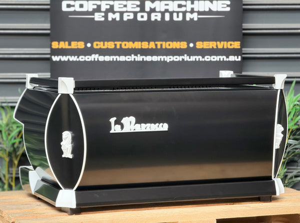La Marzocco GB5 3 Group Commercial Espresso Machine - White & Black