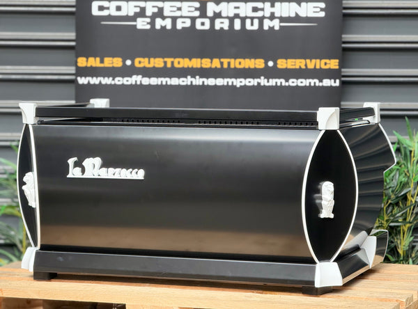 La Marzocco GB5 3 Group Commercial Espresso Machine - White & Black