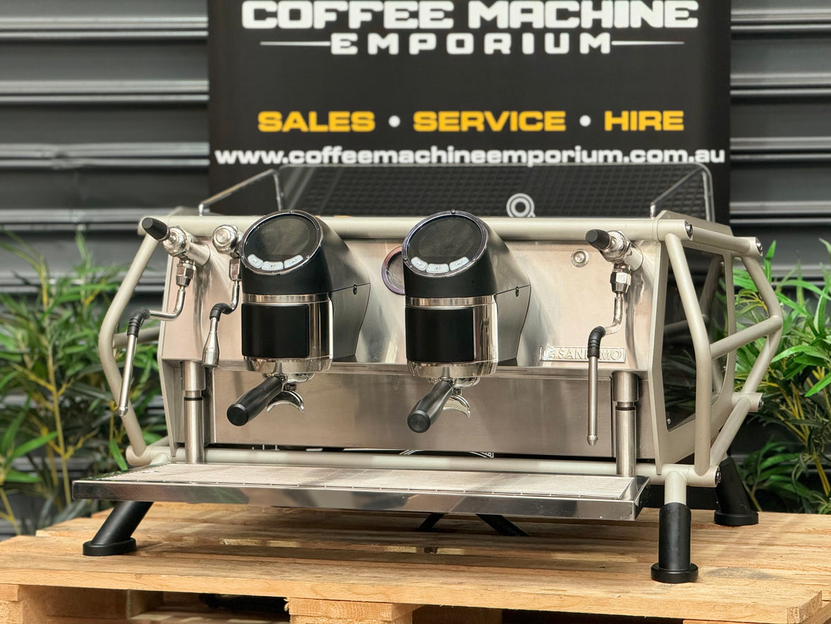 Coffee Racer Rig Sanremo Cafe Racer Naked 2 Group Coffee Machine - Grey – Coffee Machine ...
