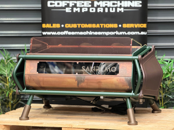 Brand New Sanremo Cafe Racer 2 Group Coffee Machine - Renegade Edition