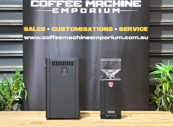 Brand New Gaggia Classic 1 Group Espresso Machine & Eureka Mignon Specialita 55 Coffee Grinder