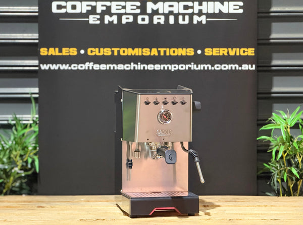 Brand New Gaggia Classic GT 1 Group Commercial Espresso Machine - Chrome
