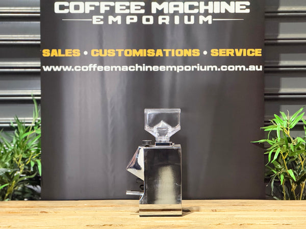 Brand New Eureka Mignon Specialita Smart Commercial Coffee Grinder - Stainless