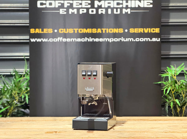 Brand New Gaggia Classic 1 Group Commercial Espresso Machine - Chrome