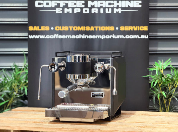 Brand New Rocket Biccoca 1 Group Commercial Espresso Machine - Black