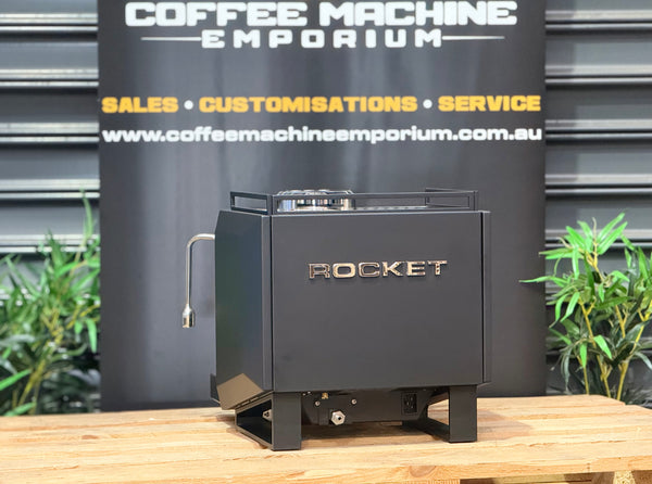 Brand New Rocket Biccoca 1 Group Commercial Espresso Machine - Black