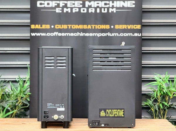 Brand New Dr. Coffee MF3 Milk Texturizing Machine & Brand New Dr. Coffee SC12T Dual Milk Fridge Combo