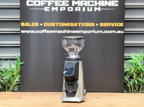 Brand New Fiorenzato All Ground Sense Commercial Coffee Grinder - Chrome