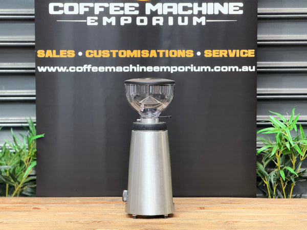 Brand New Fiorenzato All Ground Sense Commercial Coffee Grinder - Chrome
