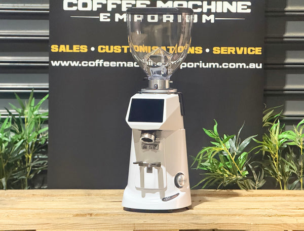 Brand New Fiorenzato F83 E Pro Sense Commercial Coffee Grinder - White