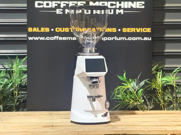 Brand New Fiorenzato F83 E Pro Sense Commercial Coffee Grinder - White