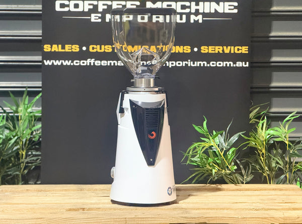 Brand New Fiorenzato F83 E Pro Sense Commercial Coffee Grinder - White