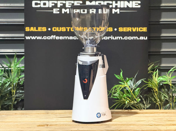 Brand New Fiorenzato F83 E Pro Sense Commercial Coffee Grinder - White