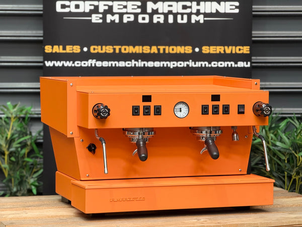 La Marzocco Linea Classic S 2 Group Commercial Espresso Coffee Machine - Orange