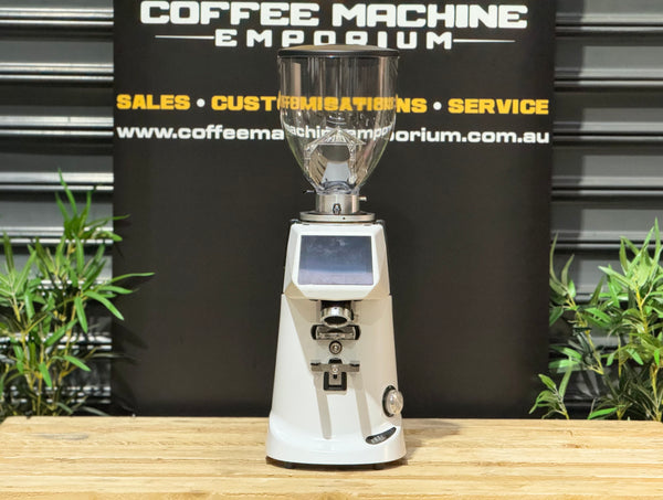 Brand New Fiorenzato F83 E Pro Coffee Grinder - White