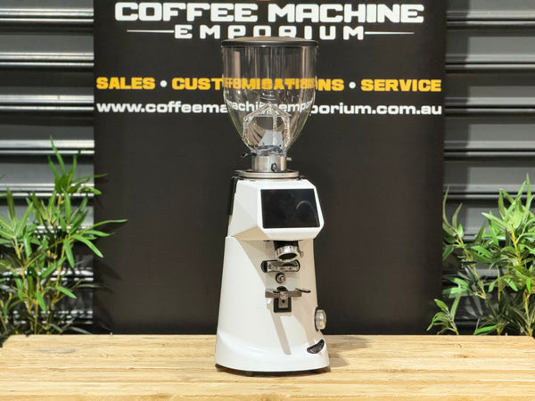 Brand New Fiorenzato F83 E Pro Coffee Grinder - White