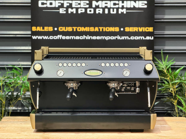 La Marzocco GB5 2 Group Coffee Machine - Black & Gold