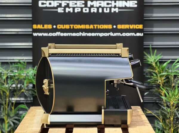 La Marzocco GB5 2 Group Coffee Machine - Black & Gold