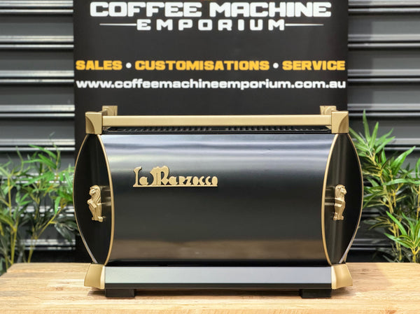 La Marzocco GB5 2 Group Coffee Machine - Black & Gold