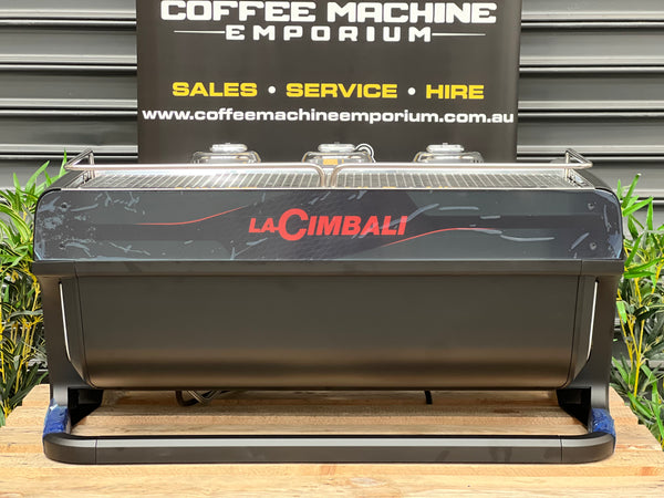 Brand New LaCimbali M200 GT Turbo Steam 3 Group Coffee Machine - Black