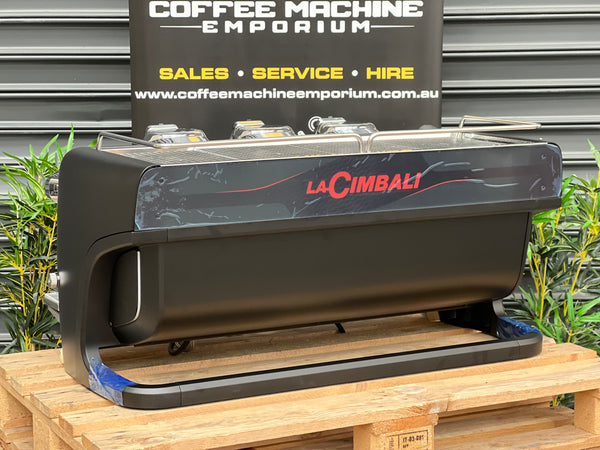 Brand New LaCimbali M200 GT Turbo Steam 3 Group Coffee Machine - Black