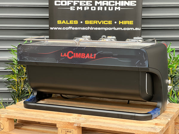 Brand New LaCimbali M200 GT Turbo Steam 3 Group Coffee Machine - Black