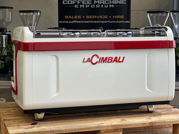 LaCimbali M100 Attiva 3 Group  Coffeee Machine GTi HG Open Box - White